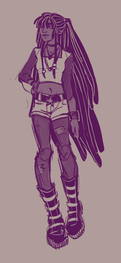 Olivia Concept Sketch